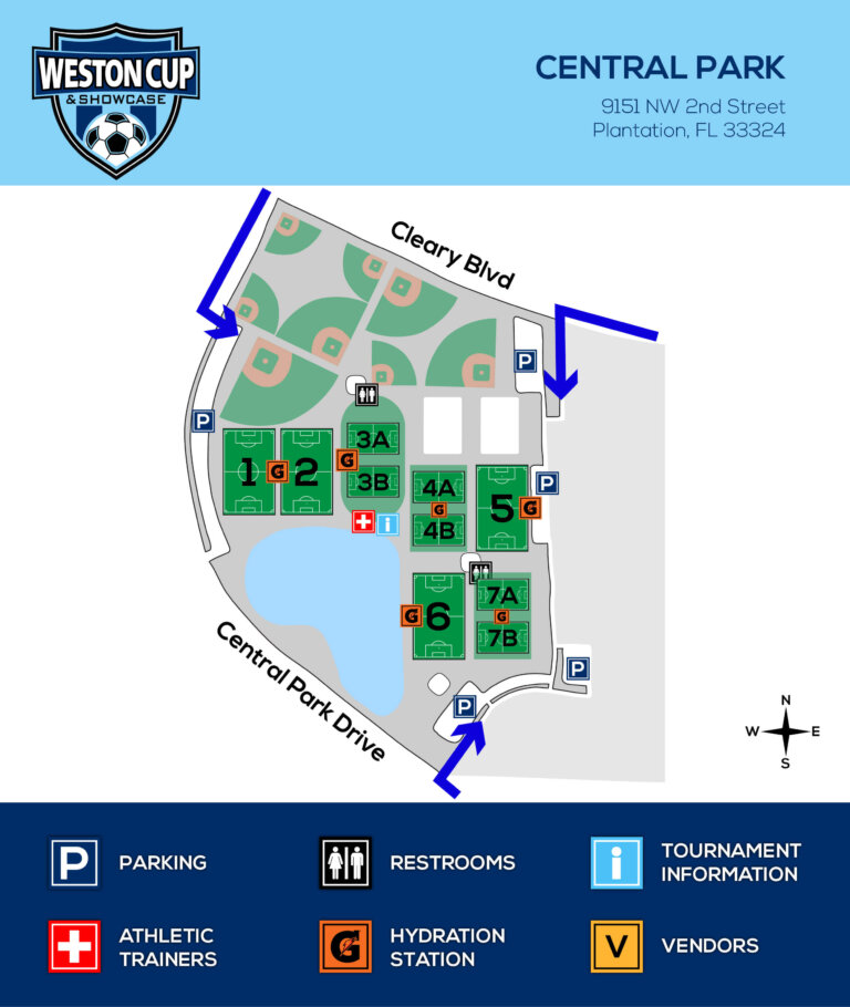 Central Park Weston Cup and Showcase Soccer Tournament